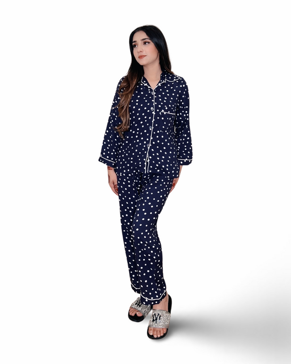 Premium Printed Soft Linen Loungewear for Her