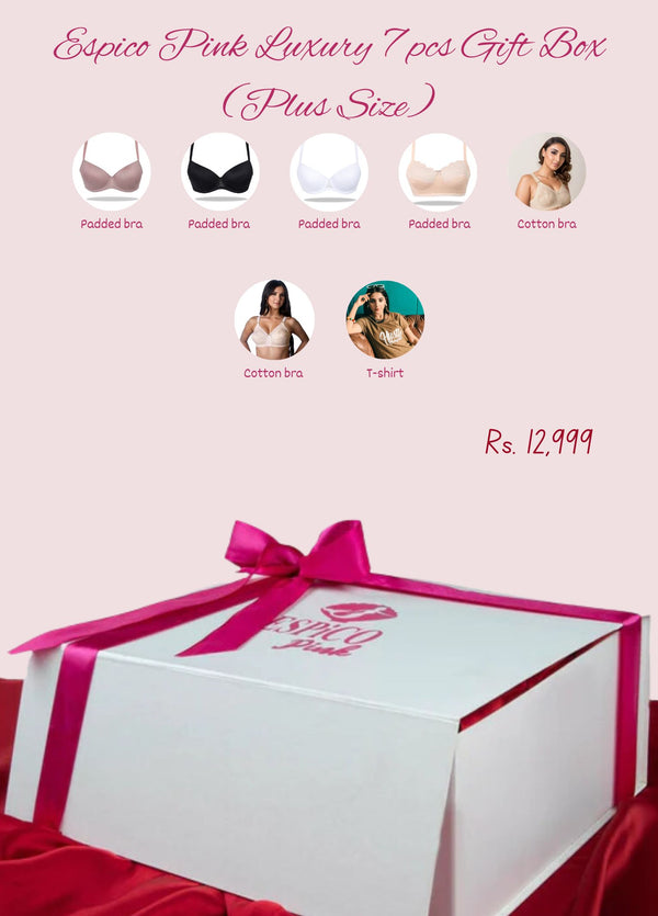 Espico Pink Luxury 7 pcs Gift Box (Plus Size)