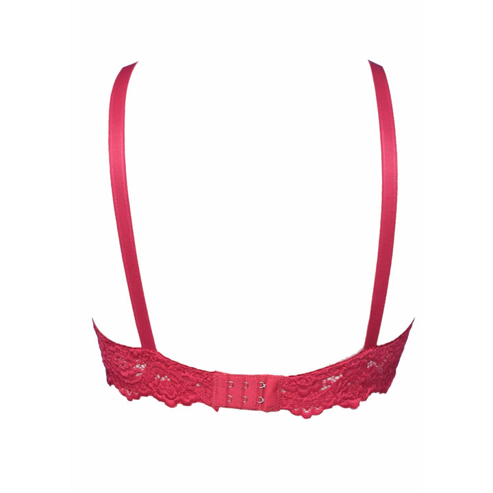 Marron Broom - Wired / Non-Wired Light Padded European Lace Bra - Espicopink